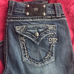 Miss Me Women's Denim Boot Cut Jeans 30x31 made for exclusively for Buckle